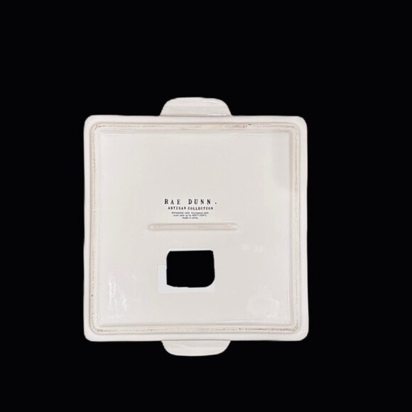Rae Dunn Sketch BEAT Whisk Square Baking Dish - Picture 6 of 14